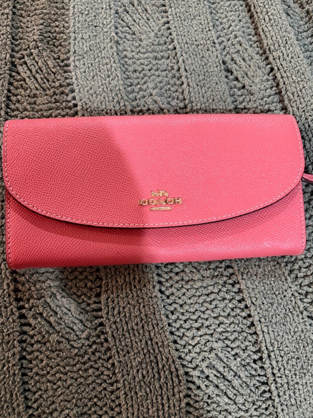 Coach long wallet